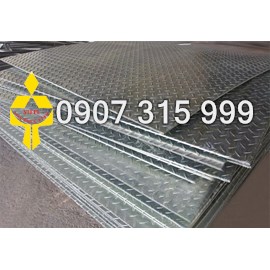 Thép gân mạ kẽm nhúng nóng chống trượt